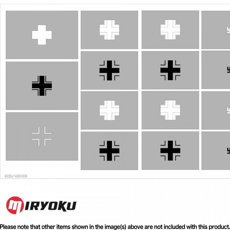 1/48 Bf-109 Painting Stencils