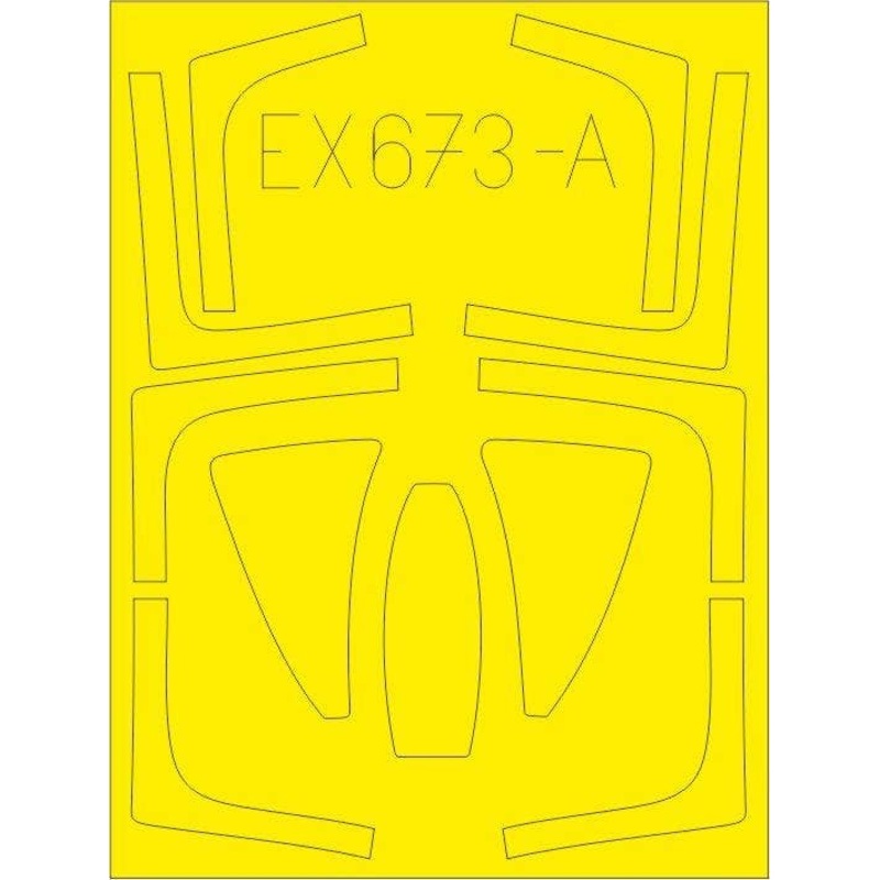 1/48 F-14D TFace Masking Sheet (for AMK)