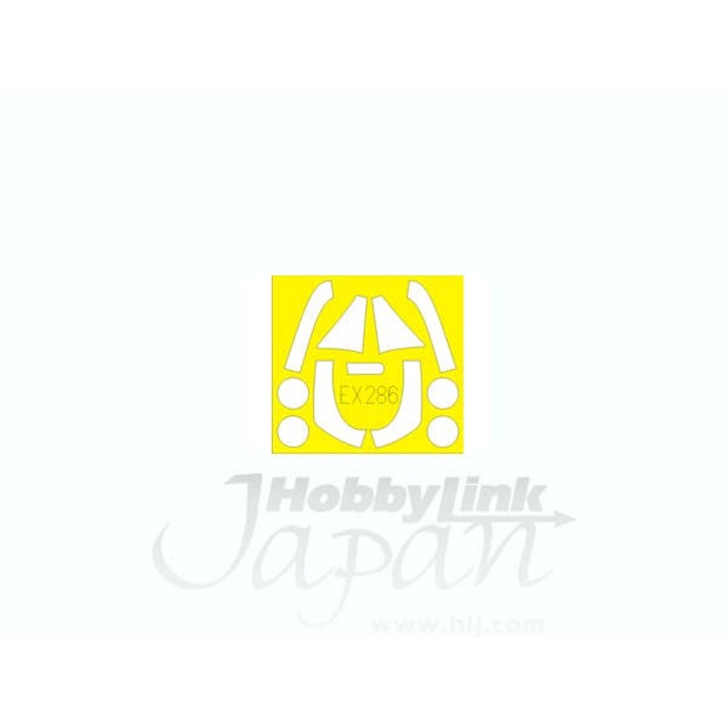 1/48 F-16AM Die-Cut Flexible Mask (for Kinetic)