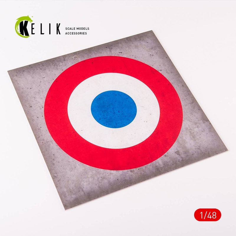 1/48 France Roundel - Acrylic 3 mm (240 x 240 mm) (190g)