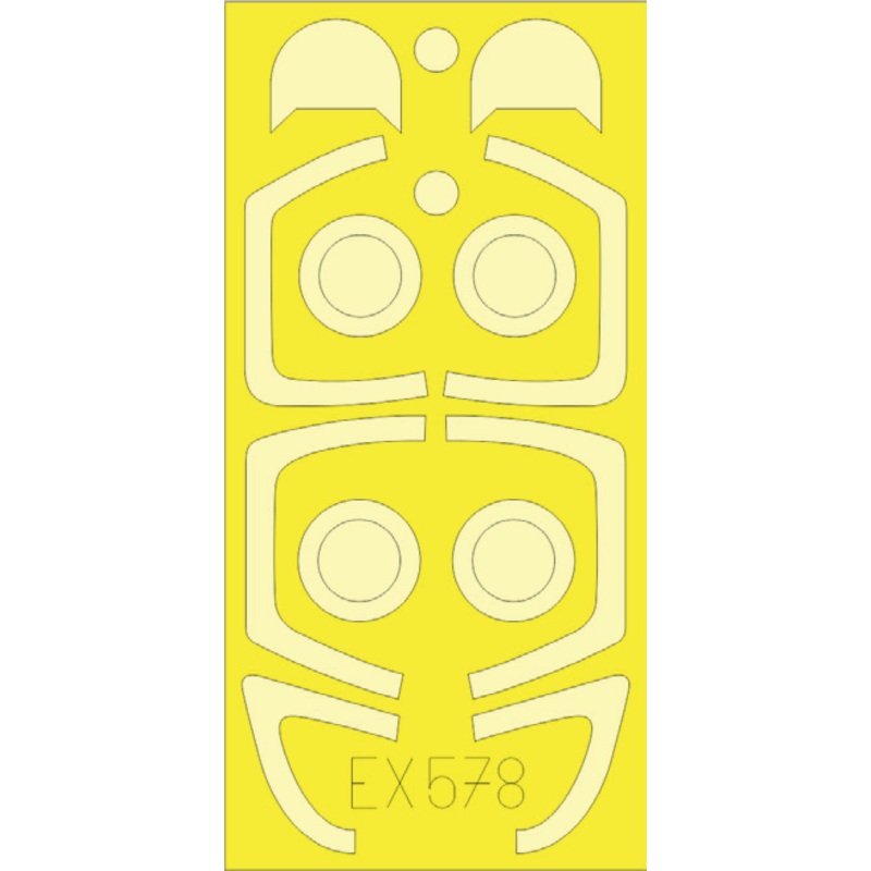 1/48 L-39C Albatros Paint Masking Sticker (for Trumpeter)