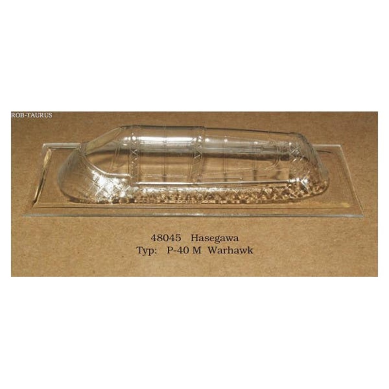1/48 P-40M Warhawk Canopy (for Hasegawa)