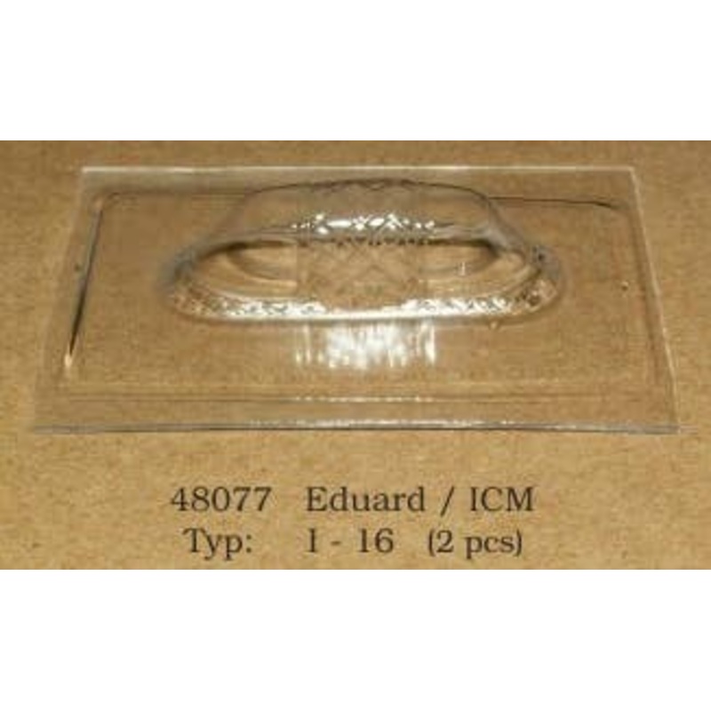 1/48 Polikarpov I-16 Rata (Windshield, 2pcs) (for ICM)