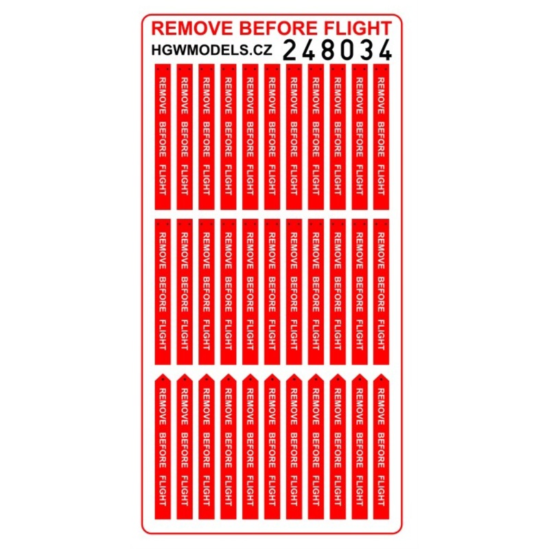 1/48 Remove Before Flight US (Fabric)