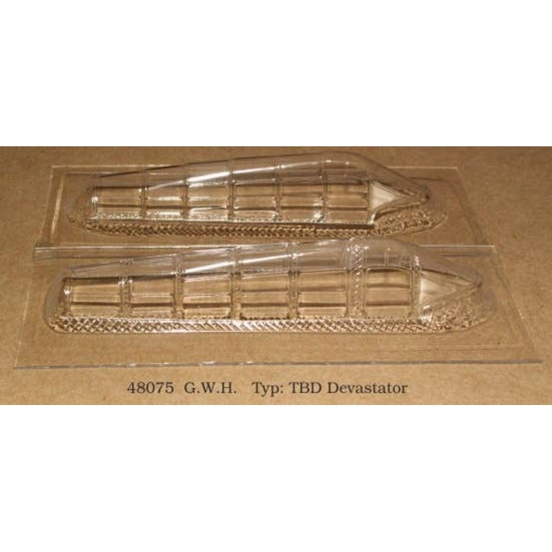 1/48 TBD Devastator Canopy (Open-Closed) (for Greatwall Hobby)