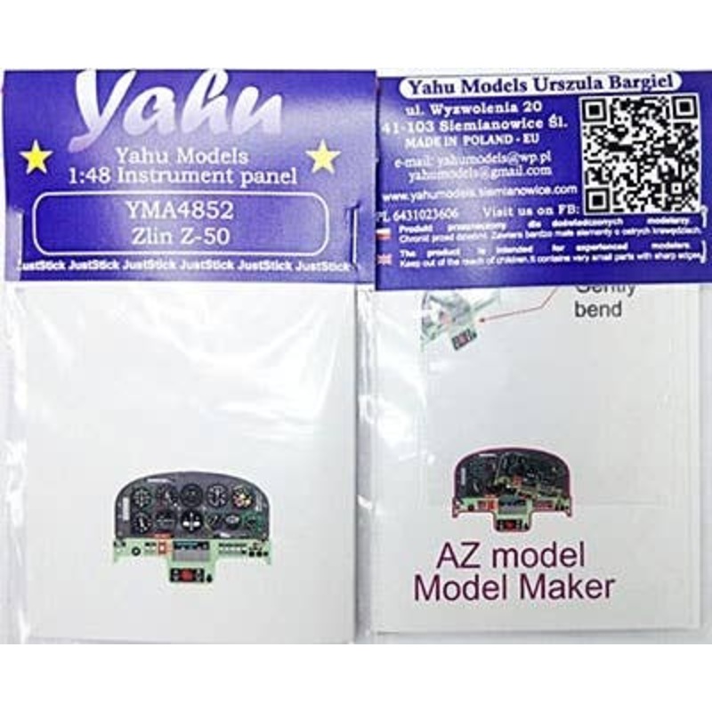 1/48 Zlin Z-50 Coloring Instrument Panel AZ/ Model Master