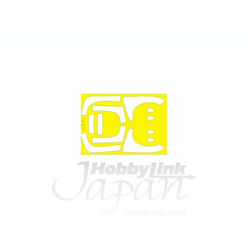 1/32 EF-2000B Typhoon Two-Seater Die-Cut Flexible Mask (for Trumpeter)