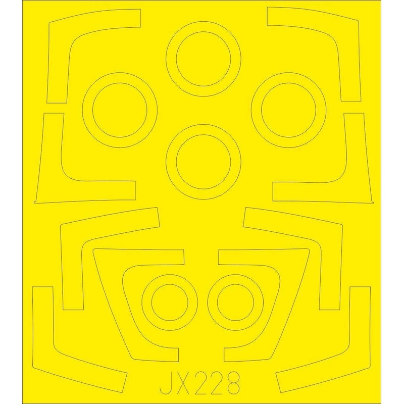 1/32 F-5F Masking Sheet (for Kitty Hawk)