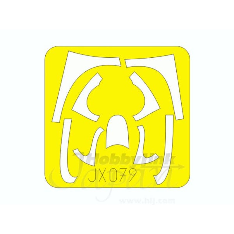 1/32 F8F-1 Die-Cut Flexible Mask (for Trumpeter)