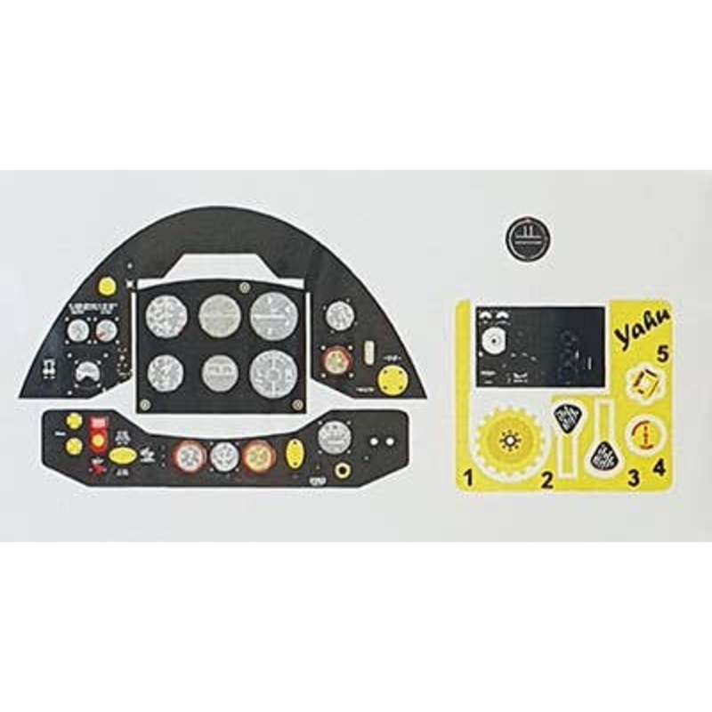 1/32 Gladiator Mk.II Coloring Instrument Panel ICM