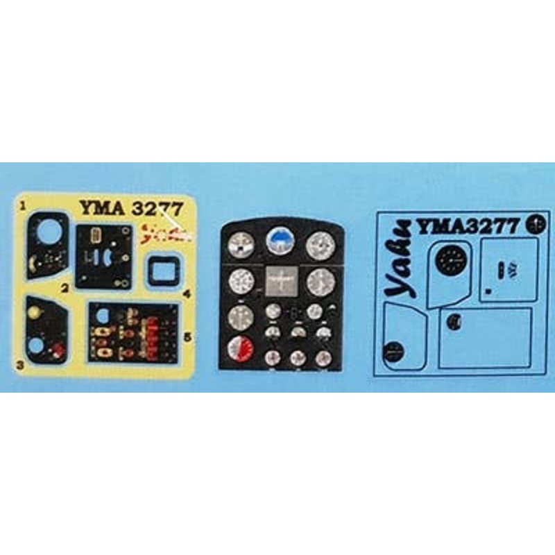1/32 Ki84 Type 4 Shippu Otsu Type Coloring Instrument Panel Hasegawa