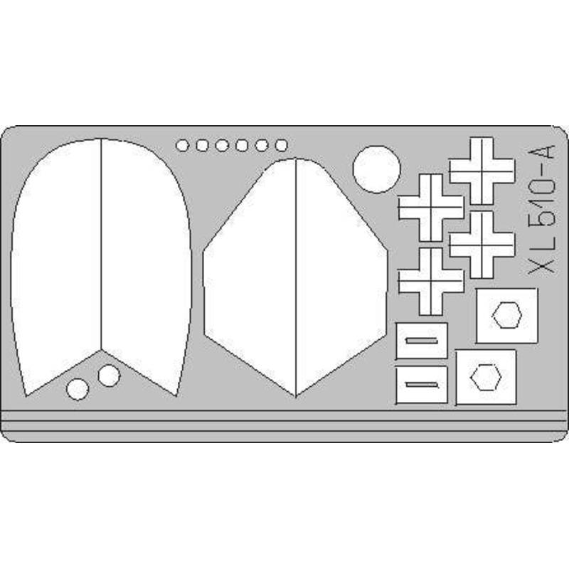 1/32 MiG-21MF Antenna Paint Mask Sticker