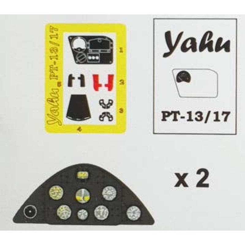 1/32 Stearman PT-17 Cadet Coloring Instrument Panel (Roden)