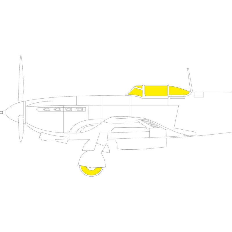 1/32 Yak-9K paint mask for ICM
