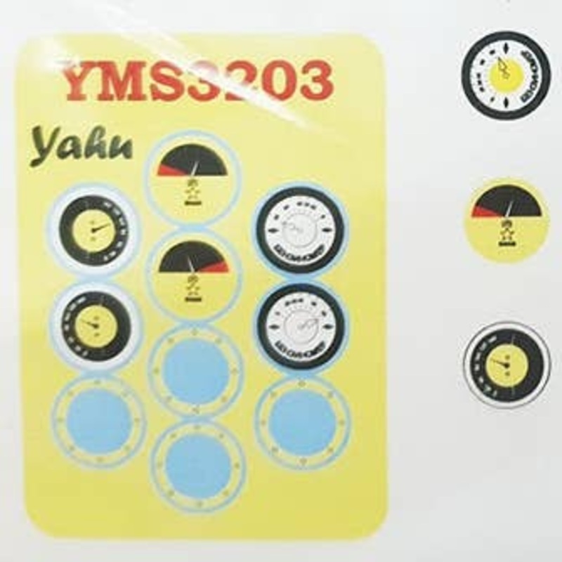 1/32 Yakovlev Fighter Wing Surface Fuel Gauge Meter