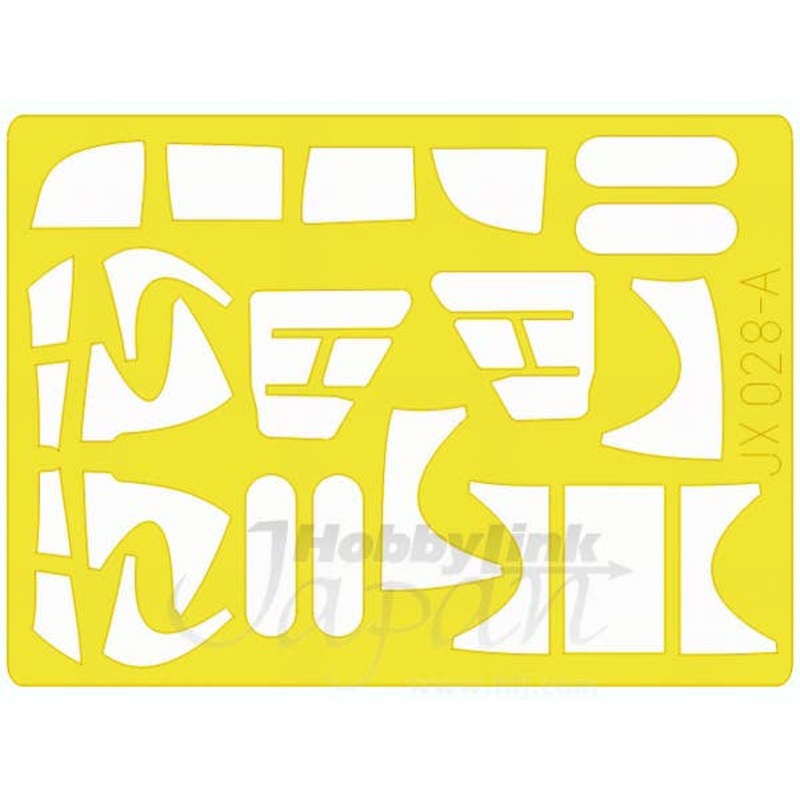 1/35 UH-60L Die-Cut Flexible Mask (for Academy)