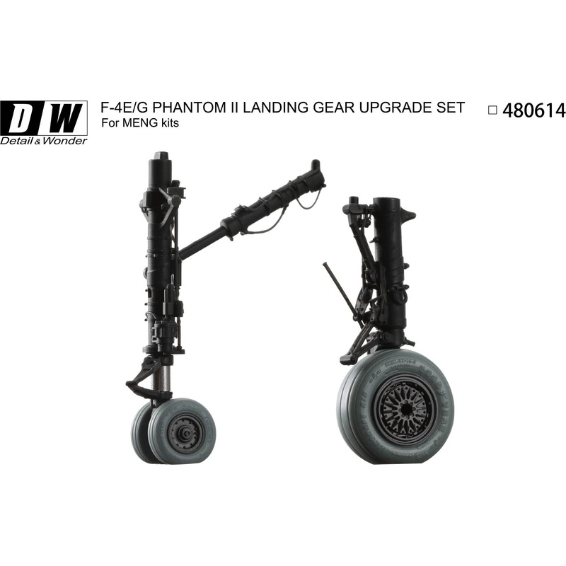 1/48 F-4E/G Landing Gear for MENG Kit