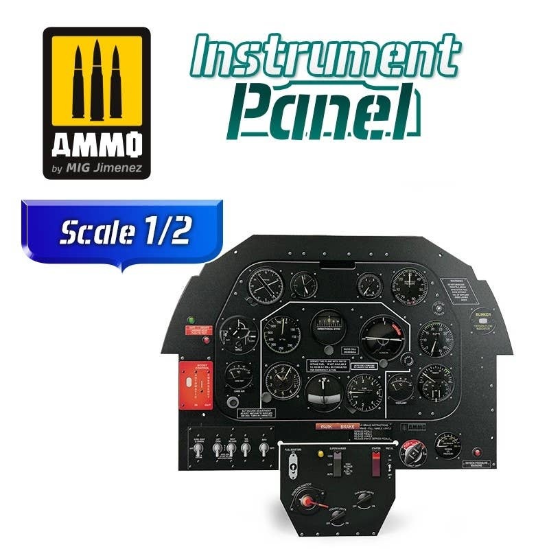 1/2 North American P-51B Mustang - Instrument Panel