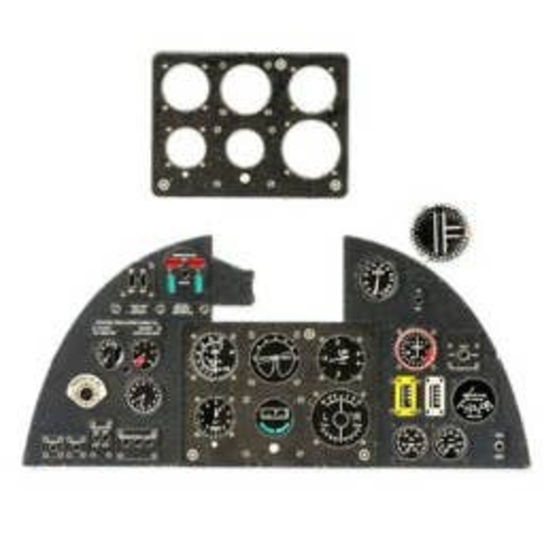 1/24 Hurricane Mk.I, Colored Instrument Panel, Airfix