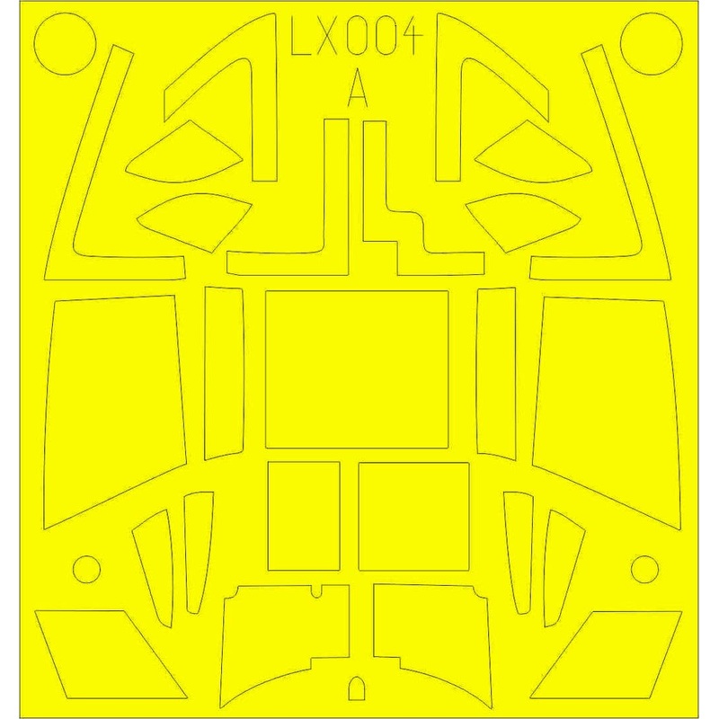 1/24 Mosquito FB Mk.VI TFace Masking Sheet (for Airfix)