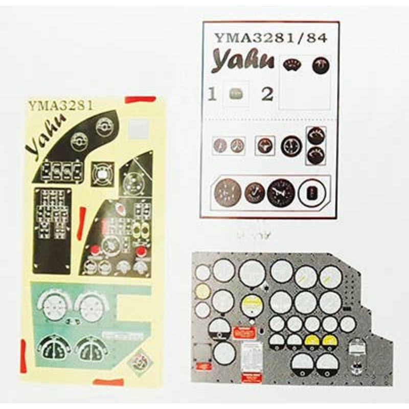 1/32 A-20G Early Boston, Colored Instrument Panel, HKM