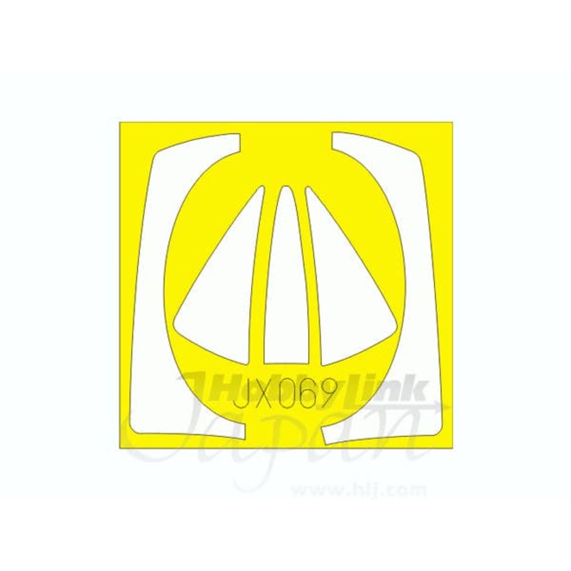 1/32 F-100D Die-Cut Flexible Mask (for Trumpeter)