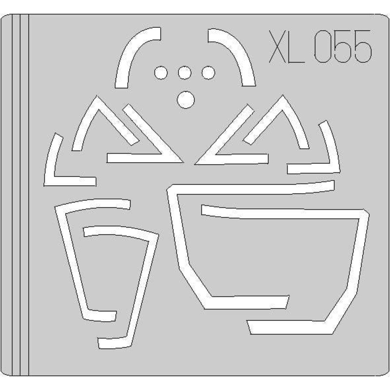 1/32 F4U-1A Paint Mask Sticker
