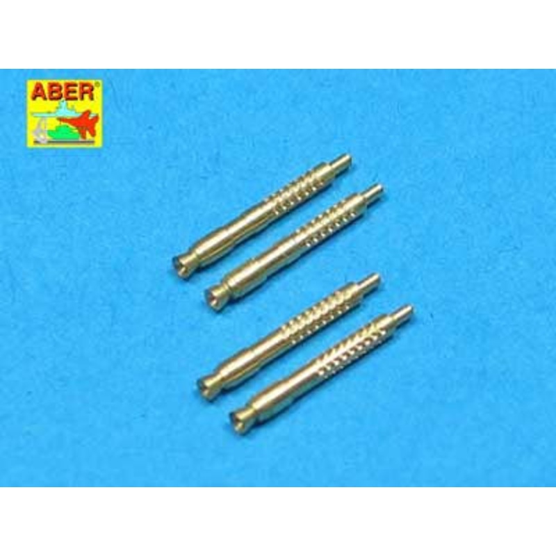 1/32 German 13mm MG131 aircraft gun barrel tip (4 pieces)