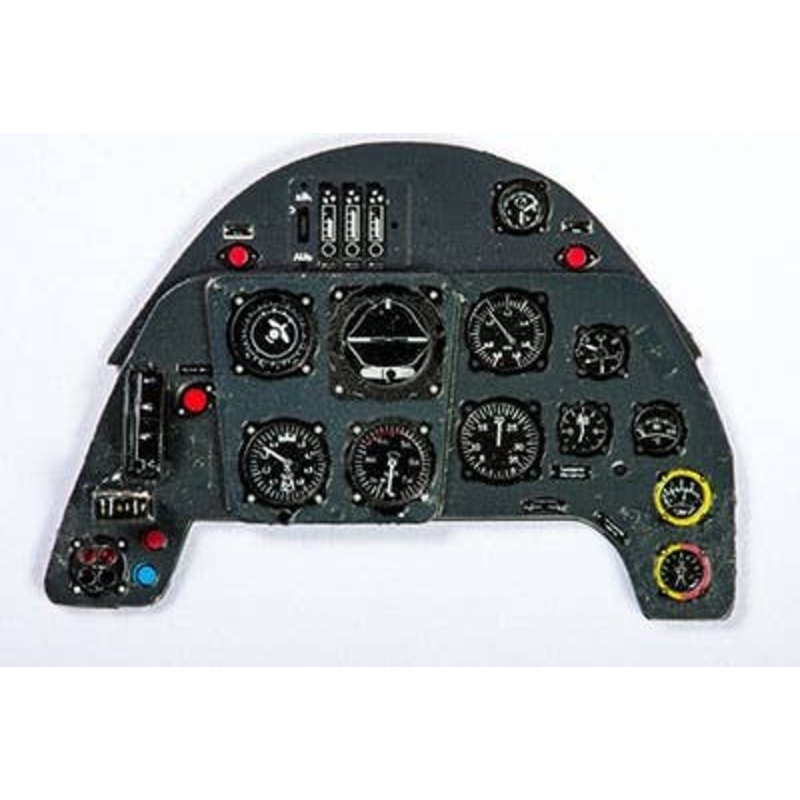 1/32 Messerschmitt Bf109G Colored Instrument Panel Revell