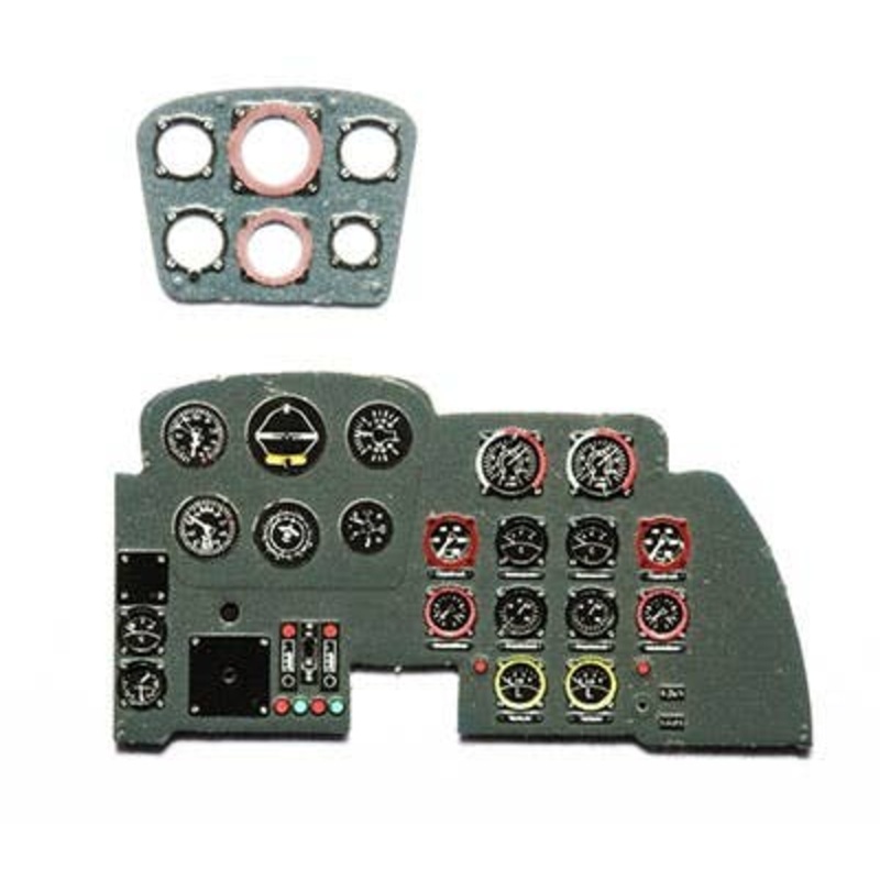 1/32 Messerschmitt Me262A Coloring Instrument Panel Trumpeter