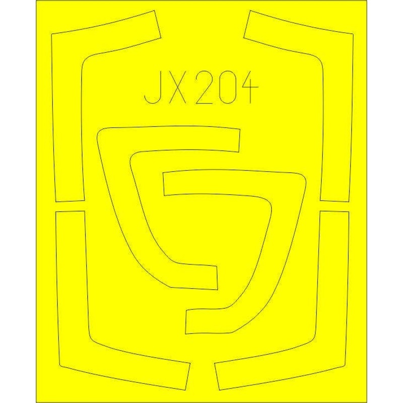 1/32 MiG-29A Masking Sticker (for Trumpeter)