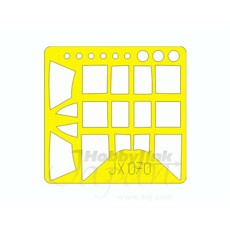 1/32 P-47D-20 Die-Cut Flexible Mask (for Trumpeter)