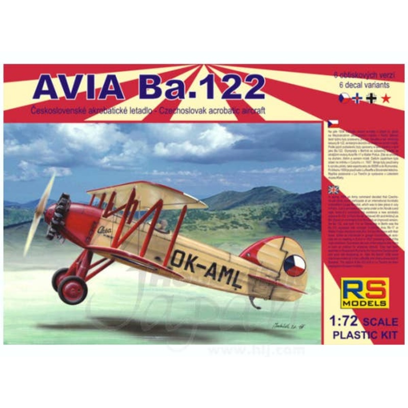 1/72 Avia Ba.122 with Castor and Pollux Engine