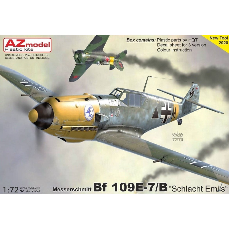 1/72 Bf 109E-7 / B "Schlacht Emils"