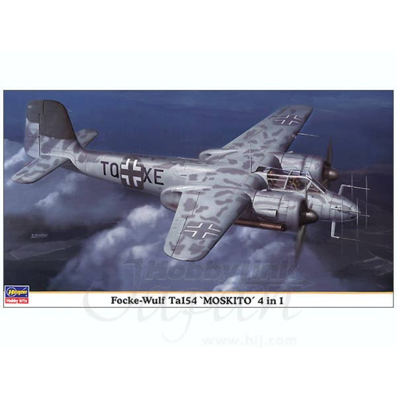 1/72 Focke-Wulf Ta154 Mosquito 4 in 1
