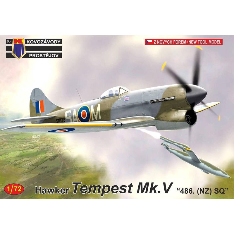 1/72 Hawker Tempest Mk. V "486 (NZ) Sq."