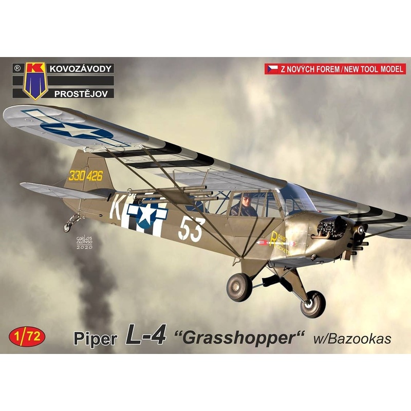 1/72 Piper L-4 "Grasshopper" w/Bazookas