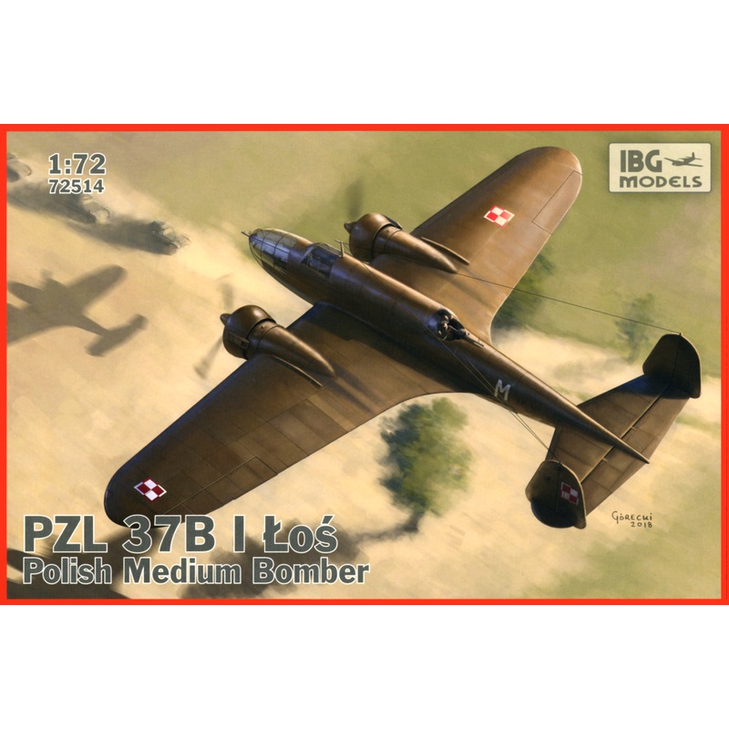 1/72 PZL. 37B I Los Polish Medium Bomber