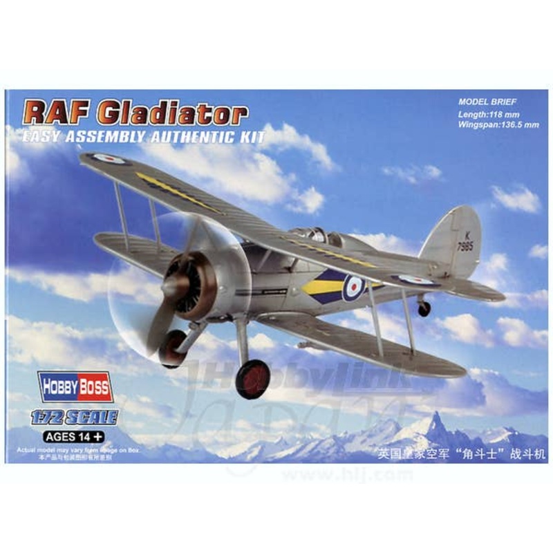 1/72 RAF Gladiator