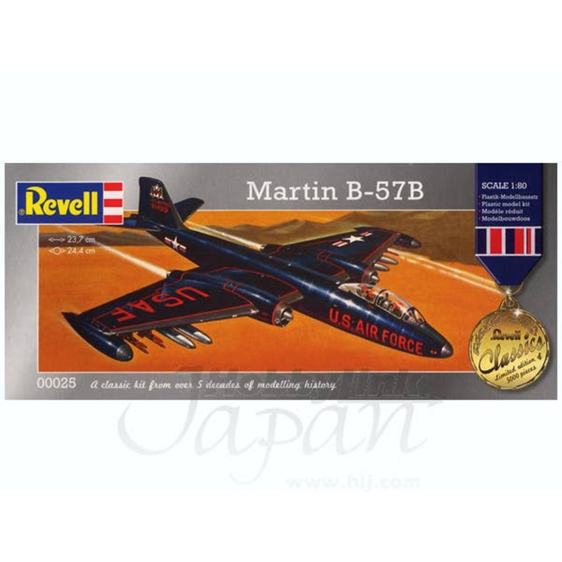 1/80 Martin B-57 Canberra Bomber