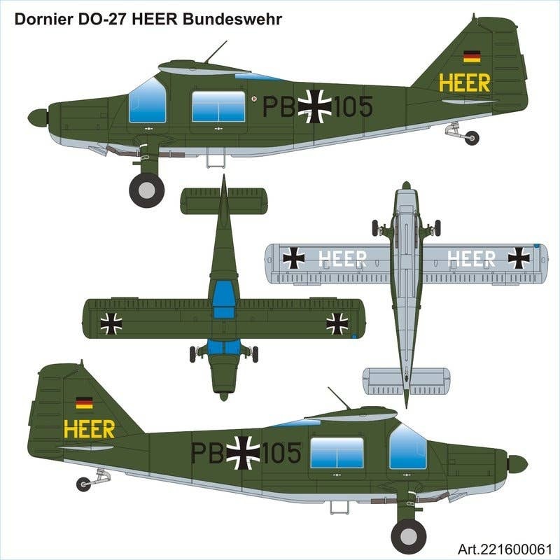 1/87 Dornier Do 27 Heer Bundeswehr
