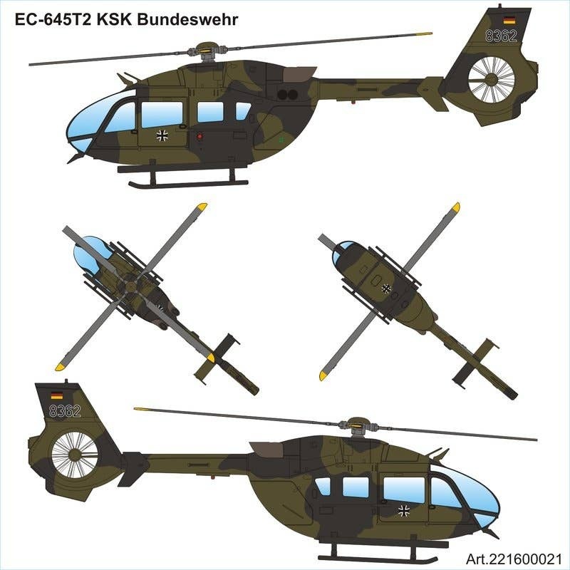 1/87 Eurocopter EC-645 T2 KSK-Bundeswehr