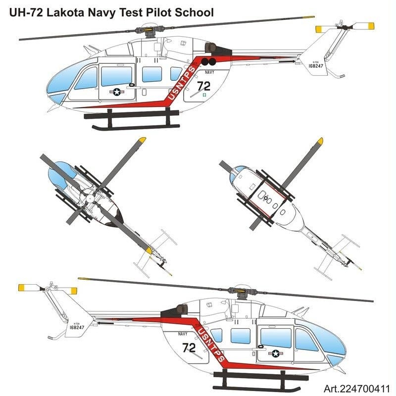 1/87 UH-72 Lakota Navy-Test-Pilot-School