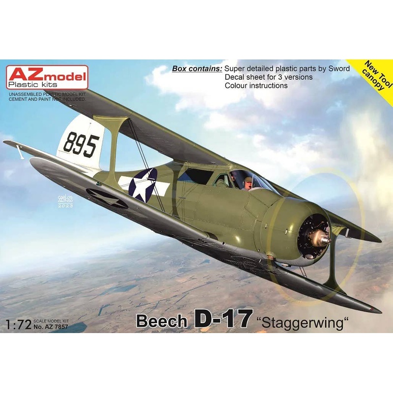 1/72 Beech D-17 Staggerwing