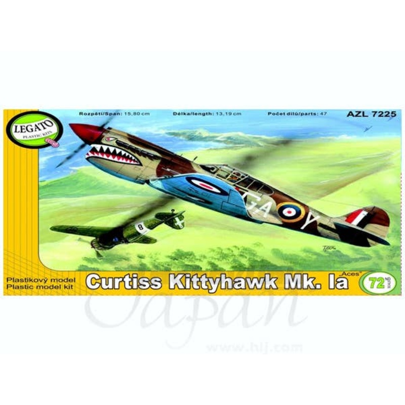 1/72 Curtiss Kittyhawk Mk.Ia (Aces)