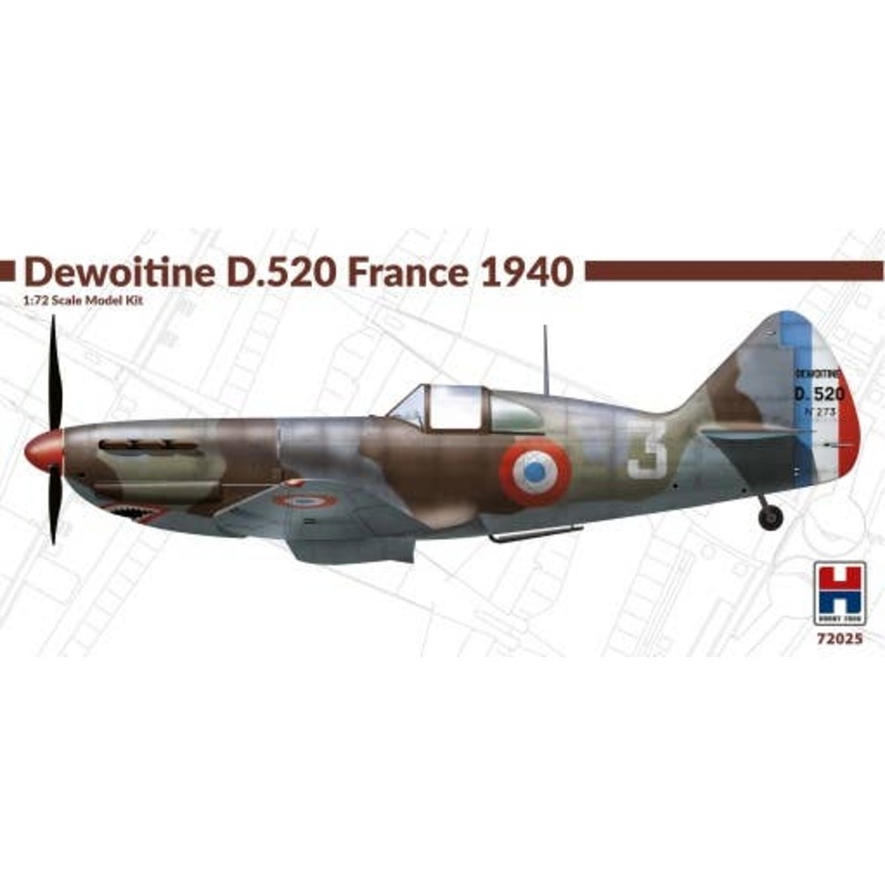 1/72 Dewoitine D.520 France 1940