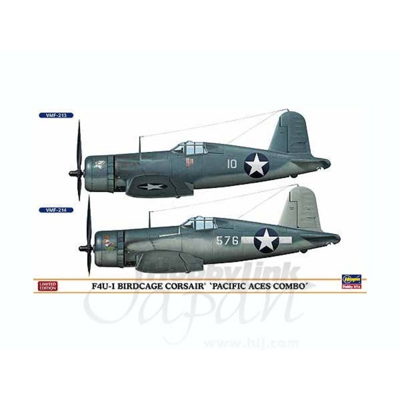 1/72 F4U-1 Birdcage Corsair Pacific Aces Combo Ltd.
