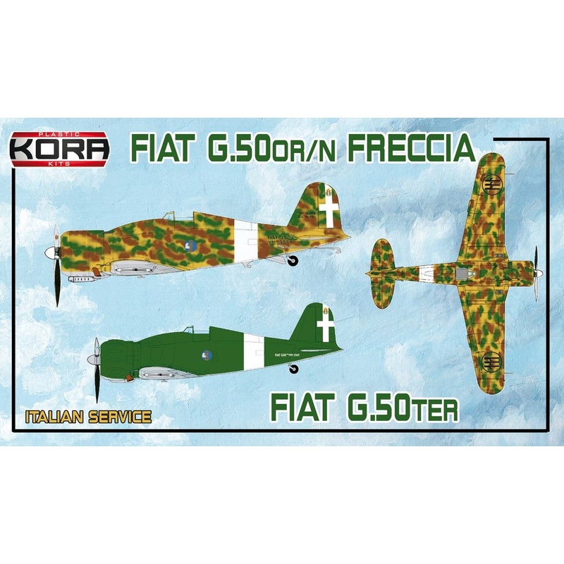 1/72 Fiat G.50OR/N/G.50ter 'Italian Service'
