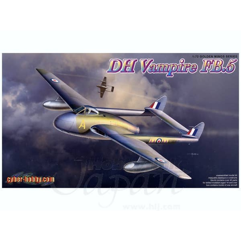 1/72 Fighter-Bomber Vampire FB.5