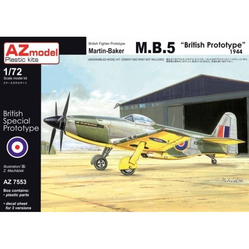 1/72 Martin Baker MB.5 British Prototype 1944